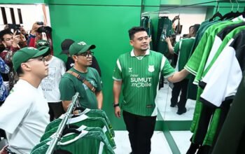 Dukung PSMS dan UMKM Lokal, Bobby Nasution Dorong Pembelian Merchandise Resmi