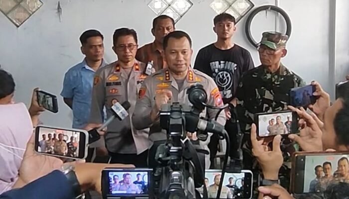 Dijadikan Lokasi Judi, Polsek Sunggal Grebek Kantor Sekretariat Ormas di Sunggal