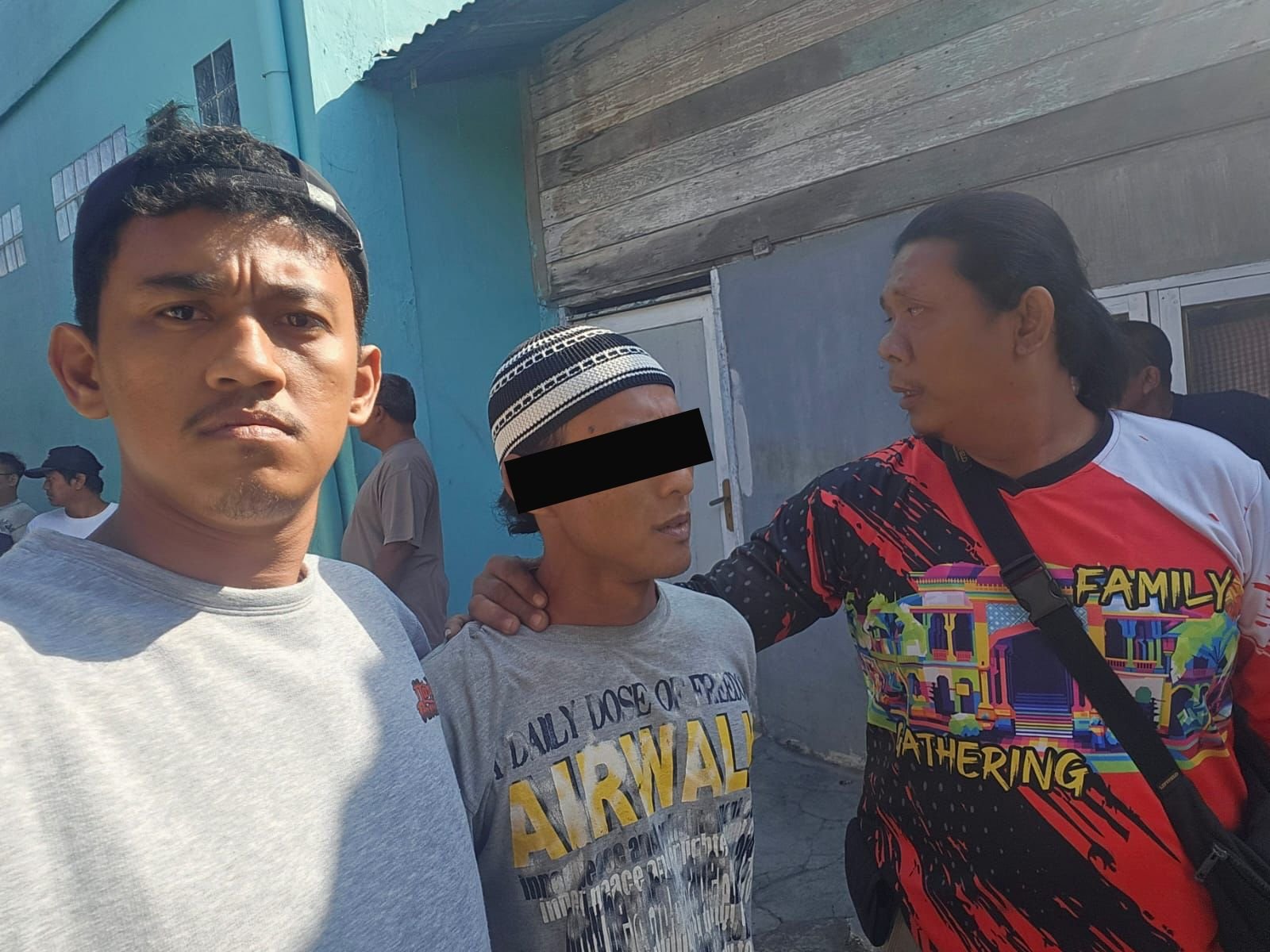 Tekab Polsek Sunggal Tangkap Pelaku Penganiayaan Jaga Pos Kamling ‎