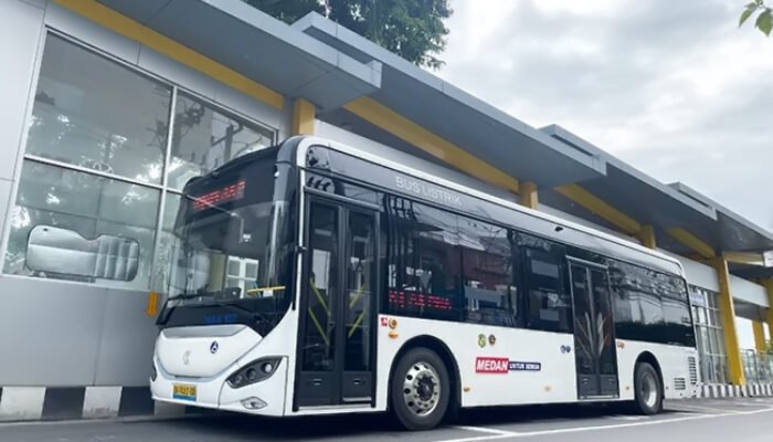 Bus Listrik Kian Diminati, Transportasi Publik Ramah Lingkungan Jadi Pilihan Warga Medan