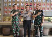 Perkuat Solidaritas, Kapolrestabes Medan Terima Kunjungan Dan Denpom I/5