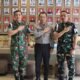 Kunjungan Dan Denpom I/5 Medan Letkol Cpm Atep Priatna, S.H., M.Tr. (Mil) disambut hangat Kapolrestabes Medan Kombes Pol Dr. Jean Calvijn Simanjuntak, S.I.K., M.H, Senin (12/1/2026).