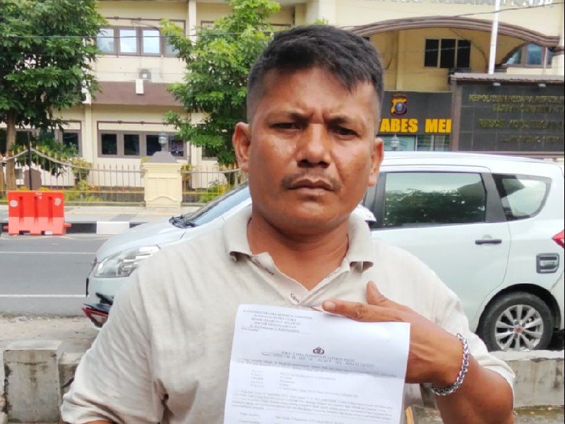 Kecewa !! Korban Penganiayaan Sebut " Percuma Lapor Polisi "