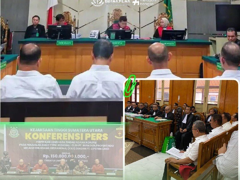 Sidang Tipikor Penjualan Aset PTPN I Citra Land
