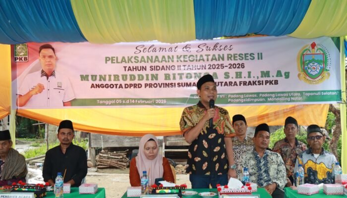 ‎Muniruddin Ritonga Serap Aspirasi Warga Balimbing Julu Saat Reses DPRD Sumut