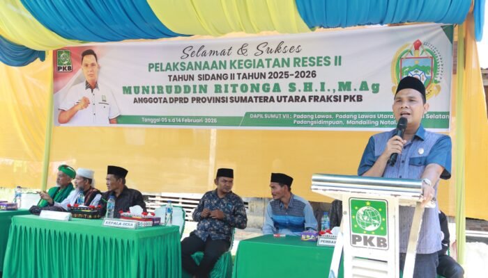 Aspirasi Warga Padang Baruas Jadi Perhatian Muniruddin Ritonga dalam Reses DPRD Sumut