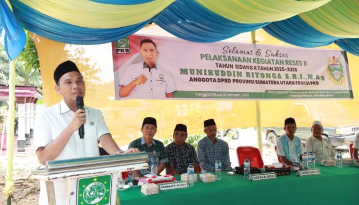 Muniruddin Ritonga Serap Aspirasi Warga Mosa: Dari UMKM hingga Renovasi Masjid