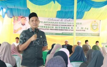 Suasana Kekeluargaan Warnai Reses Muniruddin Ritonga di Desa Sihopur