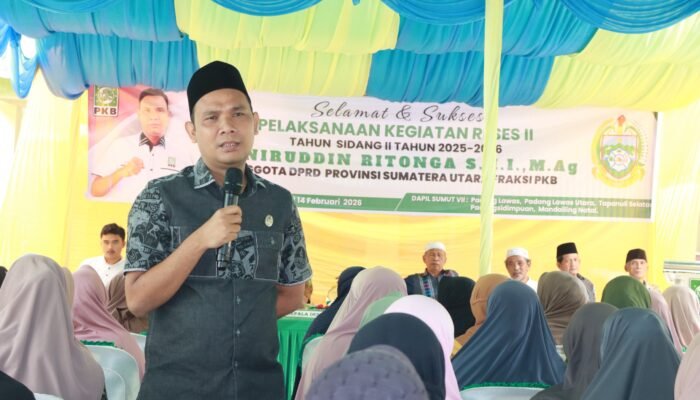 ‎Suasana Kekeluargaan Warnai Reses Muniruddin Ritonga di Desa Sihopur