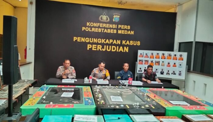 Kombes Pol Calvijn Simanjuntak Berhasil Ungkap Perjudian Di Wilayah Jermal