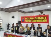 Edarkan Kiloan Sabu, Residivis Kasus Narkoba Diciduk Polres Labuhan Batu Dari Penginapan