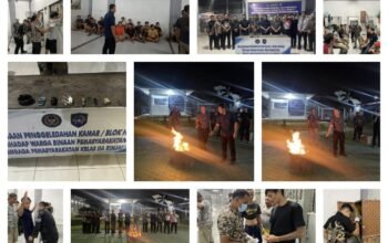 Razia Mendadak Malam Hari, Lapas Kelas IIA Binjai Sikat Barang Terlarang dari Blok Hunian WBP