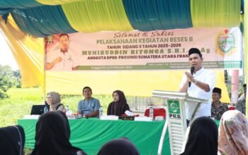 ‎Muniruddin Ritonga Serap Aspirasi Masyarakat Soal Jalan, Irigasi, dan BPJS di Tapanuli Selatan