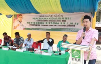 Muniruddin Ritonga Serap Aspirasi Warga Natambang Roccitan dalam Reses II DPRD Sumut