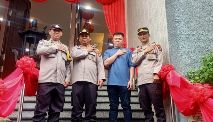 Antisipasi 3-C dan Gangguan Kamtibmas Saat Ibadah Imlek, Polsek Medan Area Gelar PAM dan Patroli