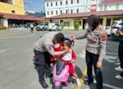 Berikan Edukasi Rambu Lalu Lintas Usia Dini, TK Cinta Rakyat Kunjungi Sat Lantas Polres Pematang Siantar