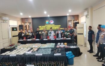 100 Hari Kerja, Kapolrestabes Medan Ungkap 526 Kasus Narkotika dan Amankan 718 Tersangka