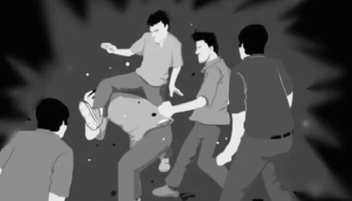 Brutal…!!! Seorang Pengunjung THM di Jalan Imam Bonjol Medan Dikeroyok 10 Pria