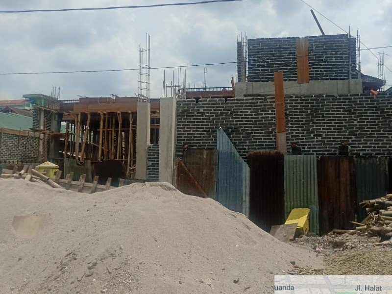 Bangunan Tanpa PBG di Jalan Armada Teladan Barat, Pemko Medan Disorot