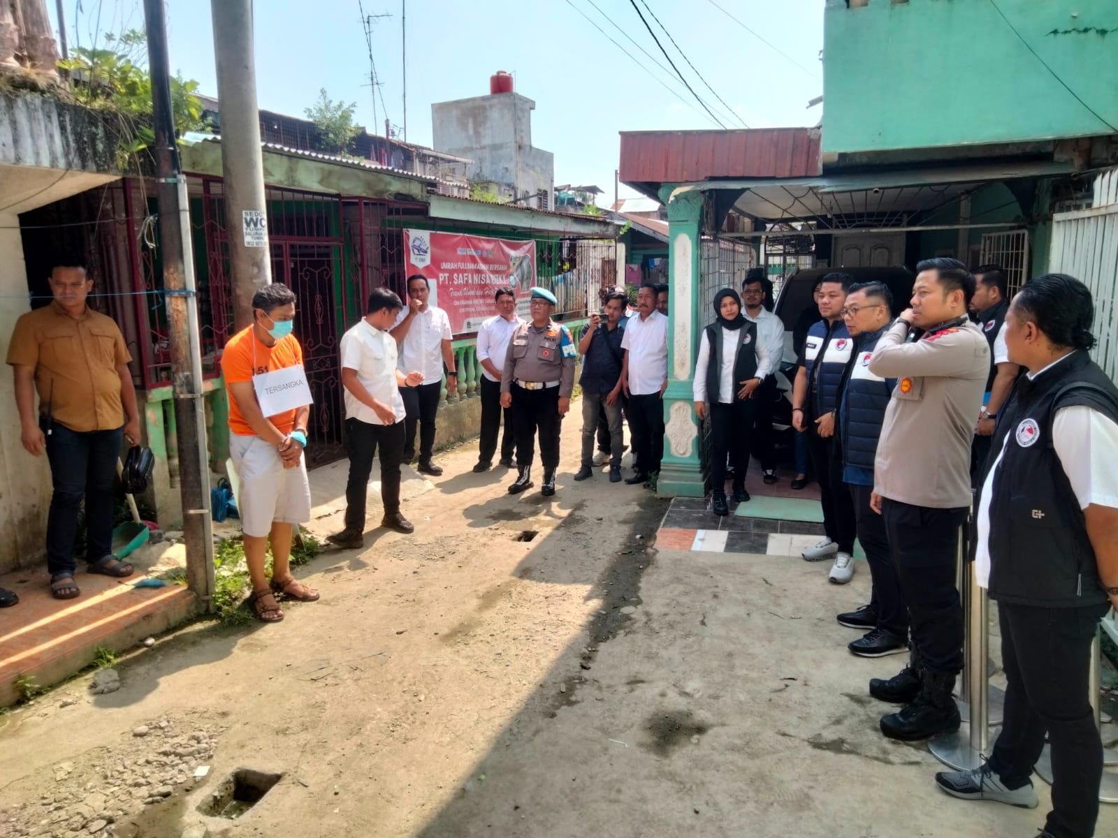 Oknum Kepling Jadi Bandar Sabu di Medan Barat, Pra Rekonstruksi Bongkar Perannya