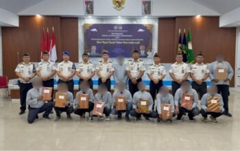 10 Orang Warga Binaan Rutan Kelas I Medan Dapatkan Remisi Khusus Hari Raya Nyepi