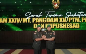 Mayjen TNI Doddy Triwinarto Diamanahkan Negara Jabat Pangdam XV/Pattimura, Kasad Tekankan Kepemimpinan Solutif