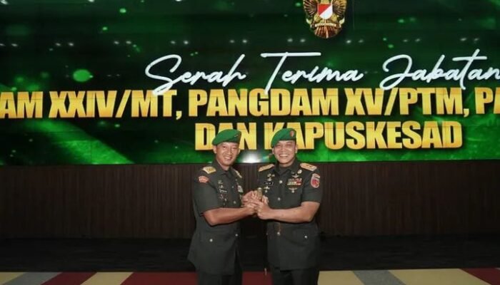 Mayjen TNI Doddy Triwinarto Diamanahkan Negara Jabat Pangdam XV/Pattimura, Kasad Tekankan Kepemimpinan Solutif