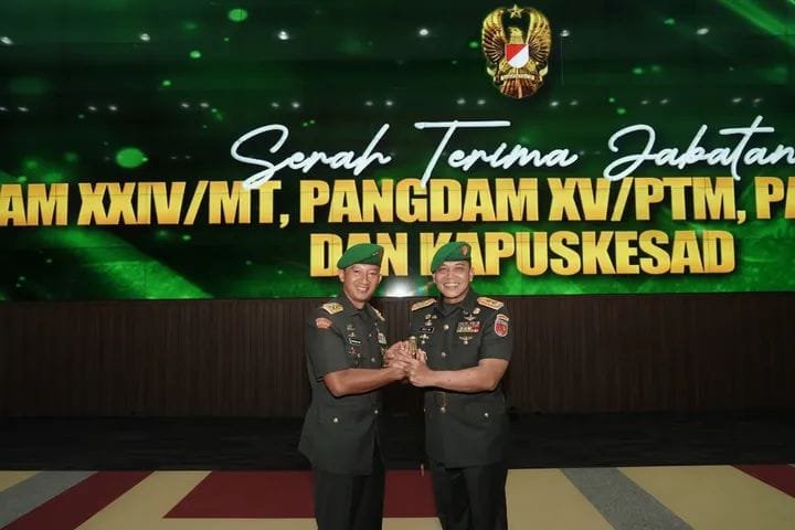 Mayjen TNI Doddy Triwinarto Diamanahkan Negara Jabat Pangdam XV/Pattimura, Kasad Tekankan Kepemimpinan Solutif