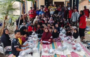 “PEDULI SESAMA”, Syawal Tanjung dan IPCI LABAS Bagikan Sembako Santuni Anak Yatim dan Jompo