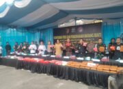 52 Kg Sabu dan 50 Kg Ganja Dimusnahkan Polrestabes Medan, Jaringan Internasional Asal Aceh Terbongkar