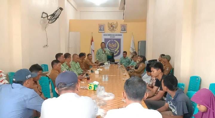Ketua DPD Asosiasi Pemerintah Desa Seluruh Indonesia (APDESI) Sumut, Suparman yang juga sebagai Kepala Desa Wono Sari Kecamatan Tanjung Morawa