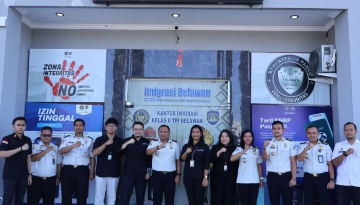 Imigrasi Kelas II TPI Belawan Terima Kunjungan Ombudsman RI Sumut, Perkuat Pengawasan Pelayanan Publik