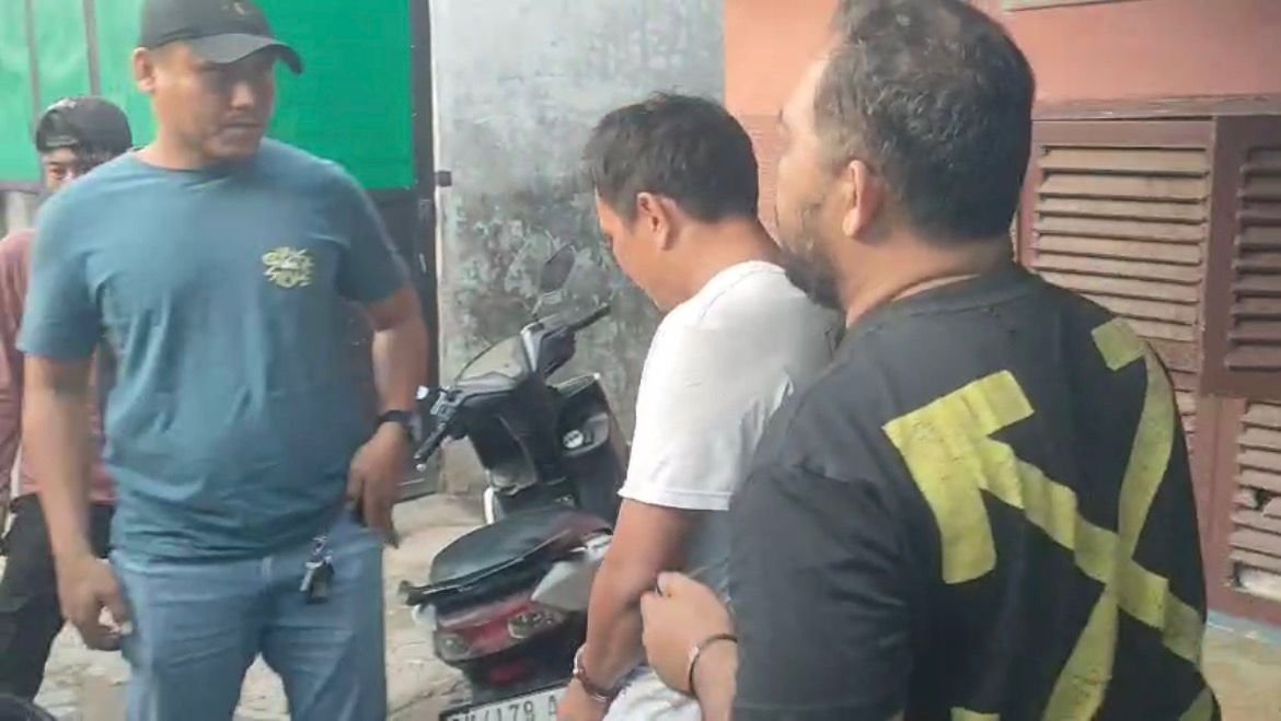 Nekat Edarkan Sabu di Tengah Pasar, Pria di Medan Dibekuk Polisi