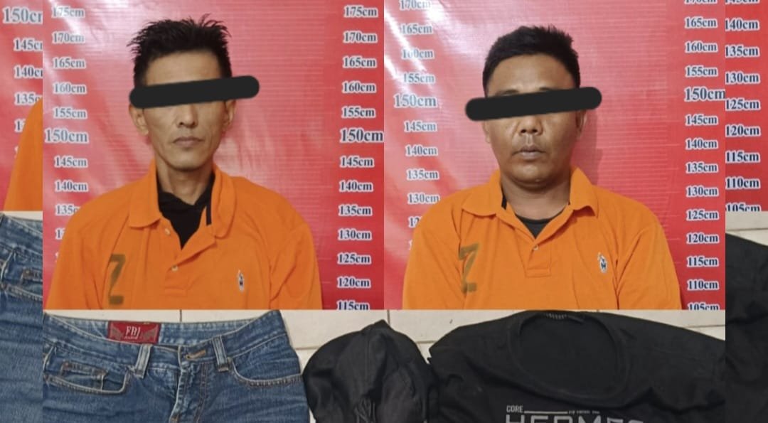 Dua Pelaku Curat Ditangkap, Polsek Perbaungan Temukan Sabu Saat Pengeledahan 