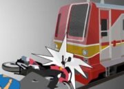 Driver Ojol Tewas, Motor Terseret 500 Meter usai Ditabrak Kereta‎ Api