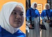 ‎Tangis Haru di Asrama Haji Medan, Naura Berangkat Gantikan Ayah Tercinta
