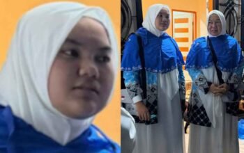 Tangis Haru di Asrama Haji Medan, Naura Berangkat Gantikan Ayah Tercinta