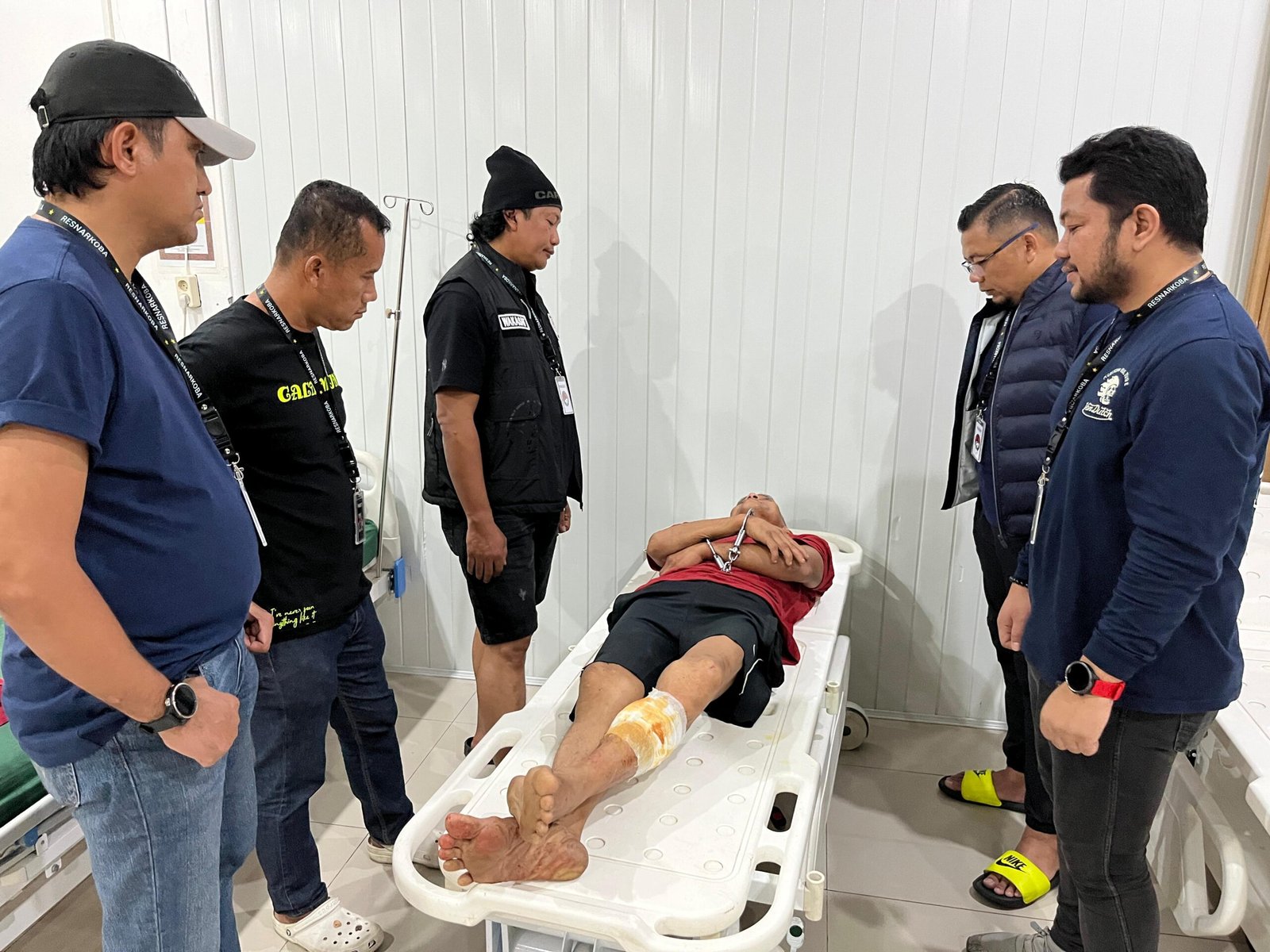 Tak Kapok, Residivis 8 Kali Penjara Kembali Edarkan Sabu, Ditembak Saat Ditangkap