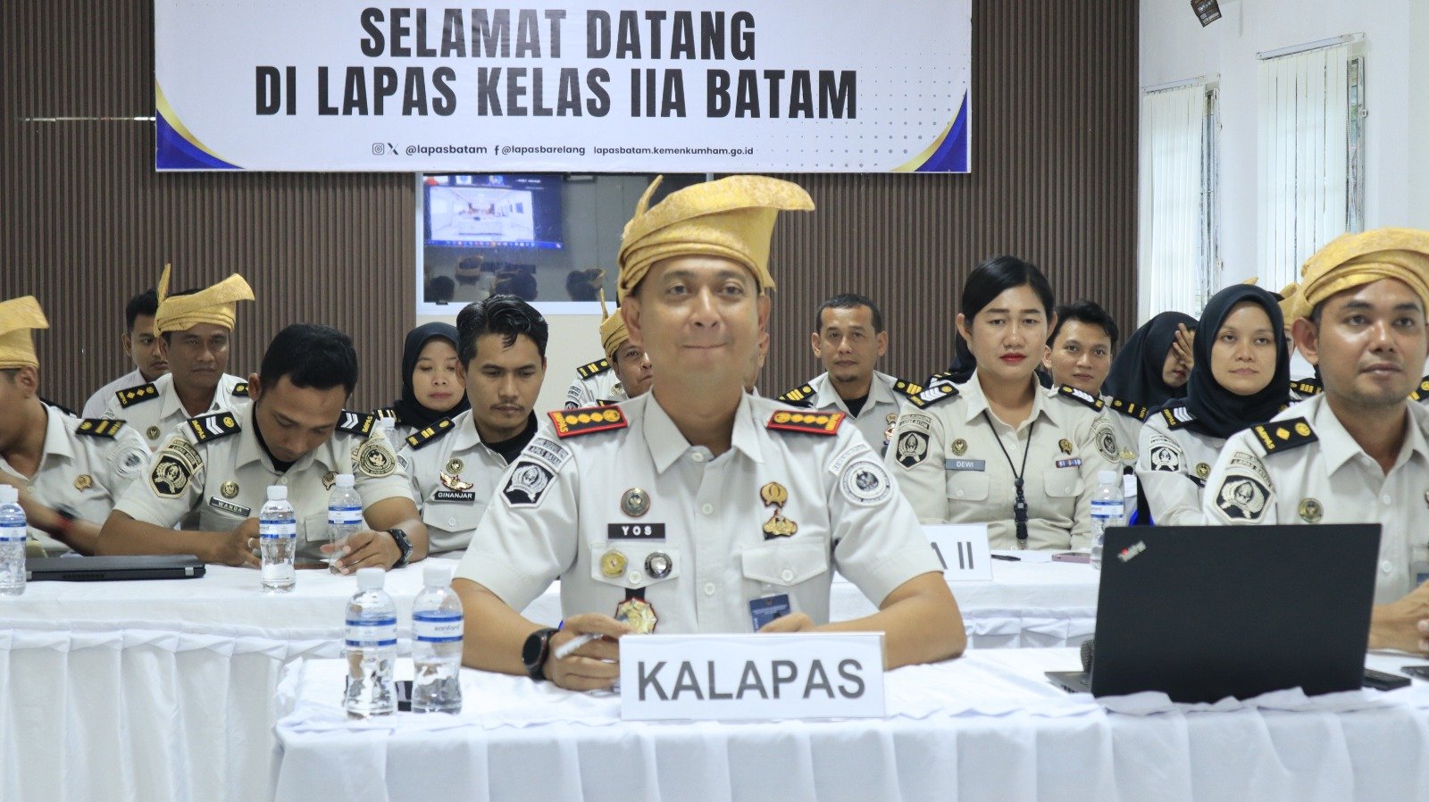 Kepala Lapas Batam Yosfat Rizanto