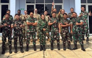 Pelatihan Bersama Antara Prajurit TNI AU Dengan Personel US Air Force