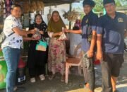 DPD GARNIZUN Kota Batam Salurkan Hewan Qurban dan Ratusan Bingkisan Daging kepada Pedagang UMKM