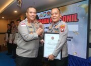 Kasihumas Polresta Barelang dan Kapolsek Bengkong Raih Penghargaan pada Rakernis Humas Polri Polda Kepri Tahun 2026