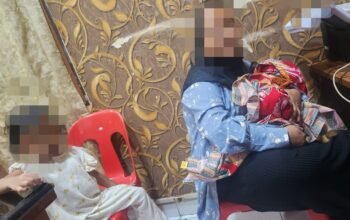 Polrestabes Medan Tahan Ibu dan Dua Balita Terkait Dugaan Penggelapan