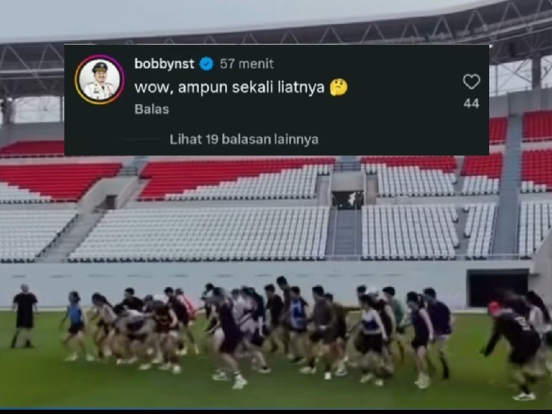 Komentar "Wow Ampun Sekali Liatnya" Gubernur Bobby Nasution Soroti Komunitas Lari Masuk Stadion Teladan Tanpa Izin