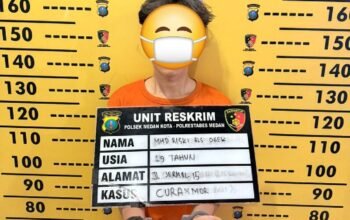 Muhammad Riski (20) warga Jalan Keramat Indah Jermal 15, Kecamatan Percut Sei Tuan, Kabupaten Deliserdang.