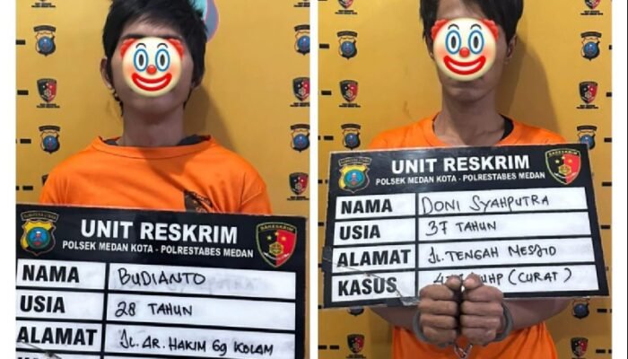 Nekat Bongkar Rumah dan Curi Barang, 2 Pria Diciduk Polisi