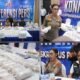 Kabidhumas Polda Kepri Kombes Pol. Dr. Nona Pricillia Ohei, S.I.K., S.H., M.H., serta didampingi oleh Dirreskrimsus Polda Kepri Kombes Pol. Silvester Mangombo Marusaha Simamora, S.I.K., M.H., Kasubdit I Indagsi Ditreskrimsus Polda Kepri, AKBP Paksi Eka Saputra, S.IP., S.I.K., M.M., Kepala Balai Karantina Kepri, Kepala Balai Perikanan Budidaya Laut, perwakilan dari Bea Cukai Batam, serta Koordinator LPKP.