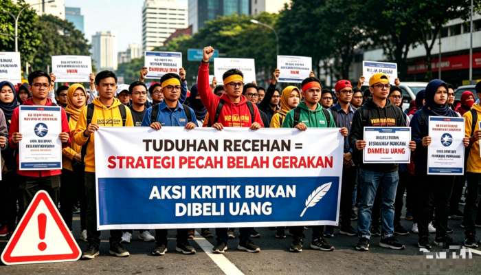 “Tuduhan Recehan” Disebut Strategi Pecah Belah Gerakan Mahasiswa