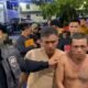 pelaku penganiayaan berinisial Z dan J saat diamankan tim Resmob Polrestabes Medan