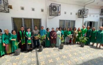 Penuh Makna, GKPI JK Sentosa Gelar Ibadah Ekologi dan Penanaman Pohon Bersama